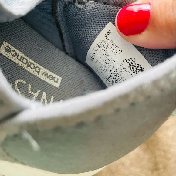 New Balance Dynasoft woman sneakers size 6 blue athletic running elastic slip on - Picture 7 of 9